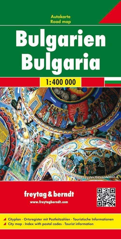 Cover for Freytag-Berndt und Artaria KG · Bulgaria Road Map 1:400 000 (Landkart) (2018)