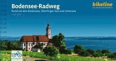 Cover for Esterbauer · Bikeline: Bodensee-Radweg: Rund um den Bodensee, Überlinger See und Untersee (Spiralbok) (2024)