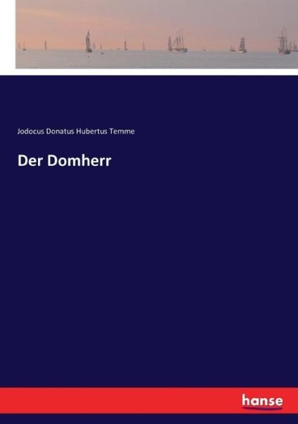 Cover for Temme · Der Domherr (Buch) (2016)