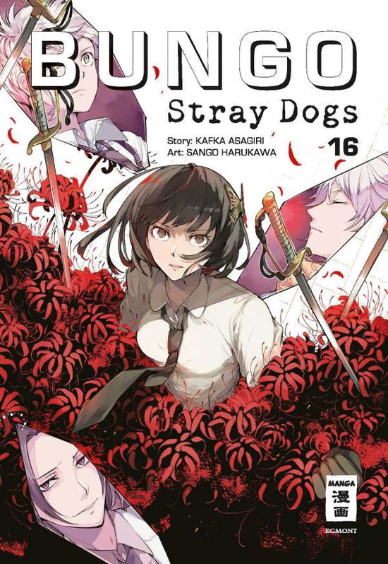 Cover for Asagiri · Bungo Stray Dogs 16 (Buch)