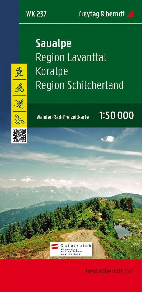 Cover for Freytag-berndt Und Artaria Kg · Freytag Berndt Wanderkt.WK 237 Saualpe (Bok)