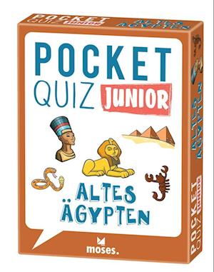 Cover for Jürgen Winzer · Pocket Quiz junior Altes Ägypten (Book) (2024)