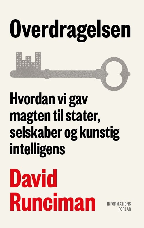 Cover for David Runciman · Overdragelsen (Sewn Spine Book) [1. Painos] (2024)