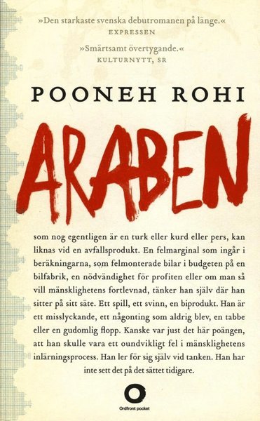 Cover for Pooneh Rohi · Araben (Taschenbuch) (2014)