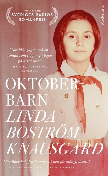 Cover for Linda Boström Knausgård · Oktoberbarn (Paperback Book) (2020)