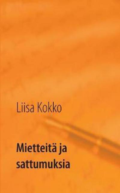 Cover for Kokko · Mietteitä ja sattumuksia (Book) (2017)