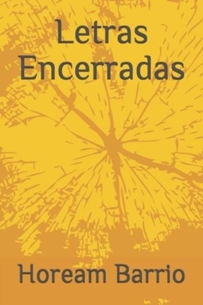 Cover for Hoream Barrio · Letras Encerradas (Paperback Book) (2021)