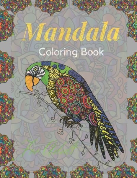 Cover for Demahom Cheriet · Mandala Coloring Book For Adult (Paperback Bog) (2020)