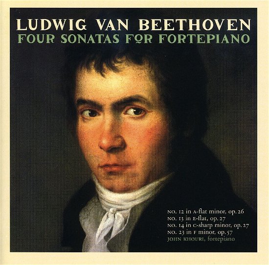 Cover for Beethoven / Khouri · Khouri Plays Piano Sonatas Nos. 12-14 &amp; 23 (CD) (1998)
