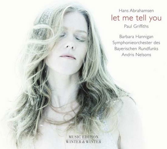 Cover for Hans Abrahamsen · Let Me Tell You (CD) [Digipak] (2016)