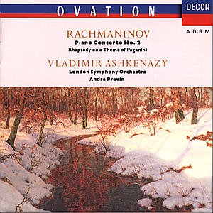 Cover for Rachmaninoff / Ashkenazy / Previn · Piano Concerto 2 / Paganini Rhapsody (CD) (1990)