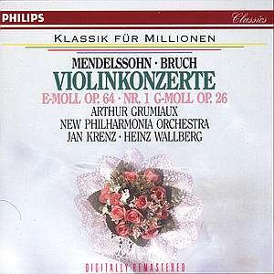 Cover for Arthur Grumiaux · Mendelssohn - Bruch - Violinkonzerte (CD)