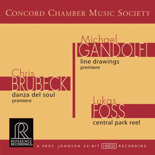 Concord Chamber Music Society - Brubeckgandolfifoss - Musik - REFERENCE RECORDINGS - 0030911112226 - 29 oktober 2012