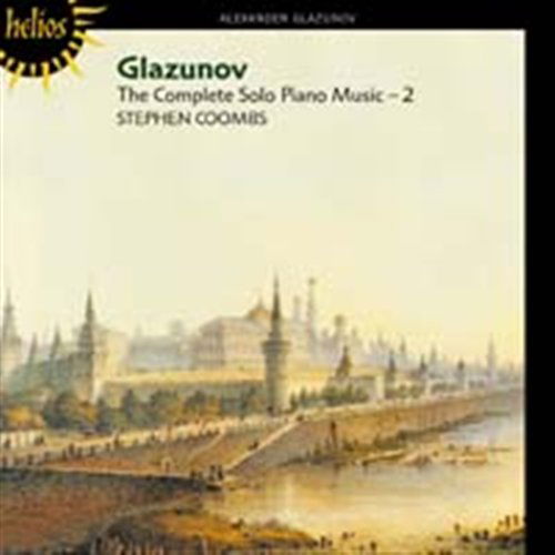 Cover for Stephen Coombs · Glazunov the Complete Solo Pi (CD) (2008)