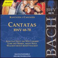 Sacred Cantatas Bwv 68-70 - Bach / Gachinger Kantorei / Rilling - Música - HAE - 0040888202226 - 19 de outubro de 1999