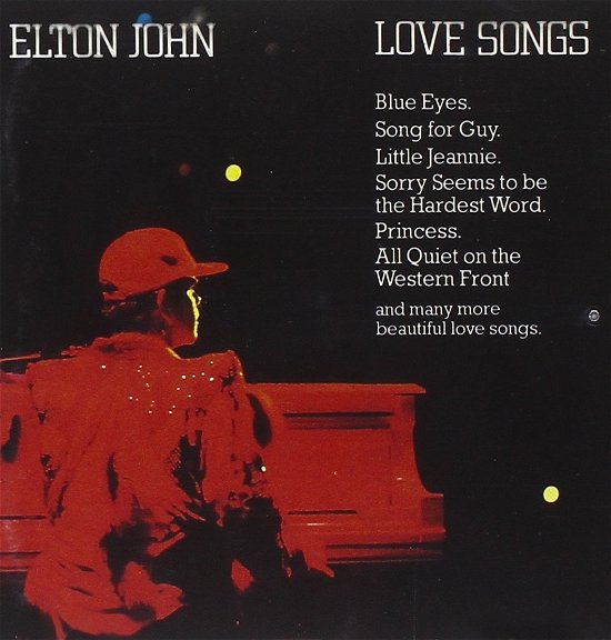 Cover for Elton John · Love Songs (CD) (1983)