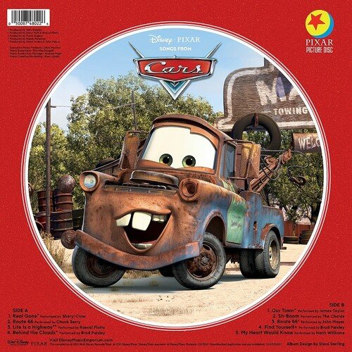 Cover for Soundtrack · Songs From Cars (LP) [Picture Disc edition] (2021)