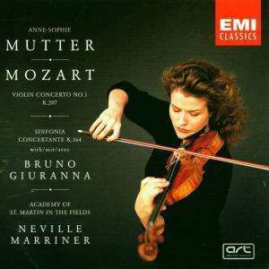 Cover for Mutter / Marriner / Acad. St. · Mozart: Violin Concerto N. 1 / (CD) (2003)