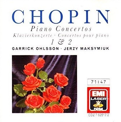 Cover for Fryderyk Chopin · Piano Concertos 1 &amp; 2 (CD)