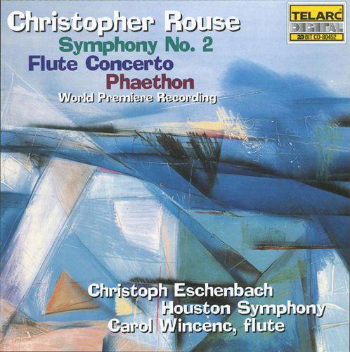 Symphony No.2/flute C'to - Eschenbach, Frantz, Houston Symp Orc / Eschenbach, Rouse - Música - TELARC CLASSICAL - 0089408045226 - 13 de maio de 1999