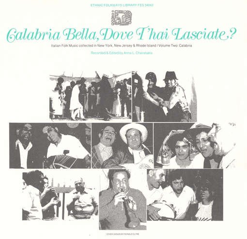 Cover for Calabria Bella Dove T'hai / Va (CD) (2012)