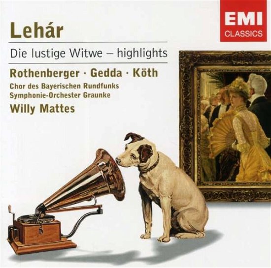 Cover for F. Lehar · Die Lustige Witwe (CD) (2006)