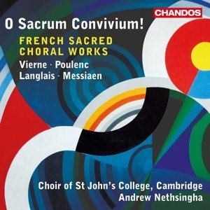 O Sacrum Convivium - Choir Of St. John's College Cambridge - Musikk - CHANDOS - 0095115184226 - 12. februar 2015