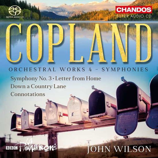 Orchestral Works 4 - Symphonies - A. Copland - Musik - CHANDOS - 0095115522226 - 15 november 2018