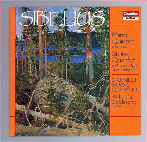Goldstonegabrieli String 4Tet - Sibelius - Musiikki - CHANDOS - 0095115874226 - 2006