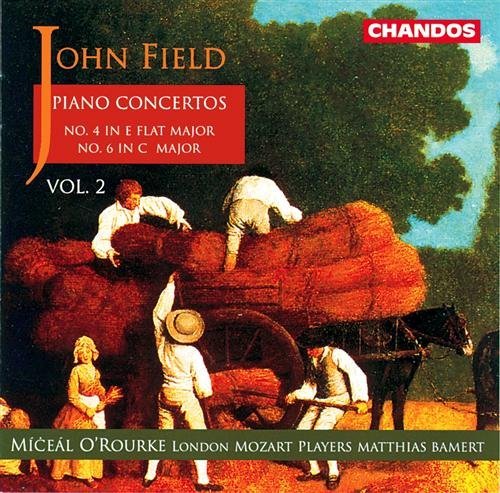 Pianoconcert 4&6 Vol.2 - J. Field - Musiikki - CHANDOS - 0095115944226 - maanantai 9. kesäkuuta 1997