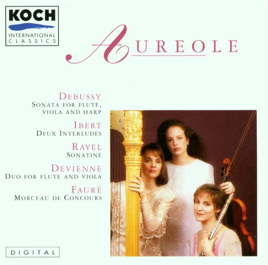 Cover for Aureole · Aureole-debussy / Ibert / Ravel / Devienne / Faure (CD) (1994)