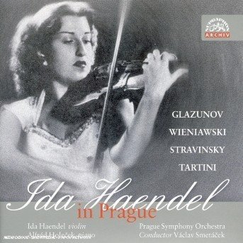 Cover for Glazunov / Wieniawski / Handel,i / Smetacek · Ida Haendel in Prague (CD) (2005)