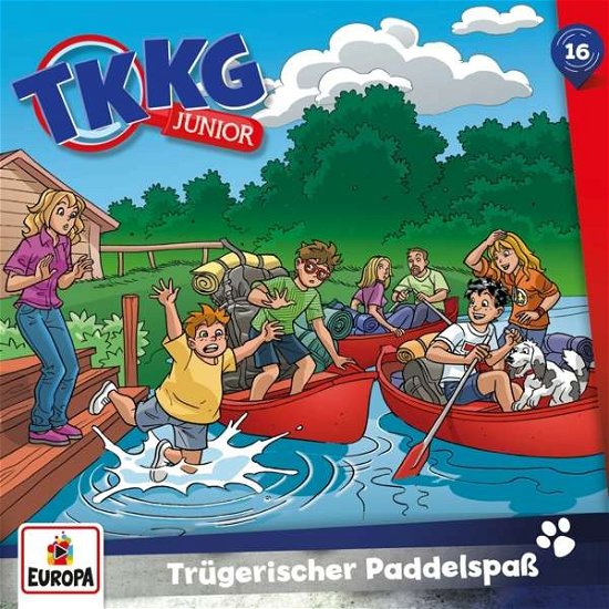Cover for Tkkg Junior · 016/trugerischer Paddelspab (CD) (2021)