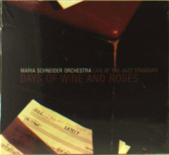 Cover for Maria Schneider · Days Of Wine &amp; Roses Live At The Jazz Standard (CD) (2016)