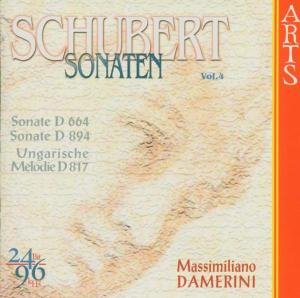 Cover for Schubert,franz / Damerini,massimiliano · Piano Sonatas #4 (CD) (1999)