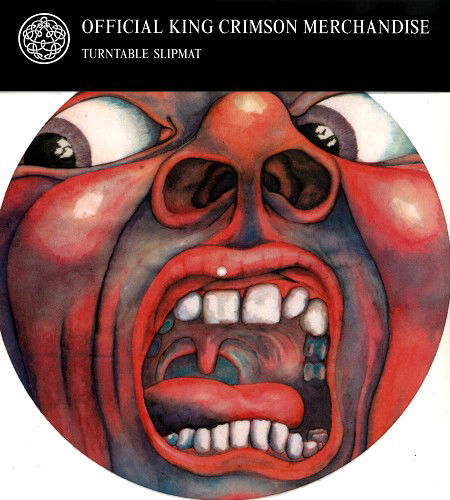 Turntable Slipmat - King Crimson - Produtos - DGM PANEGYRIC - 0633367600226 - 7 de fevereiro de 2020