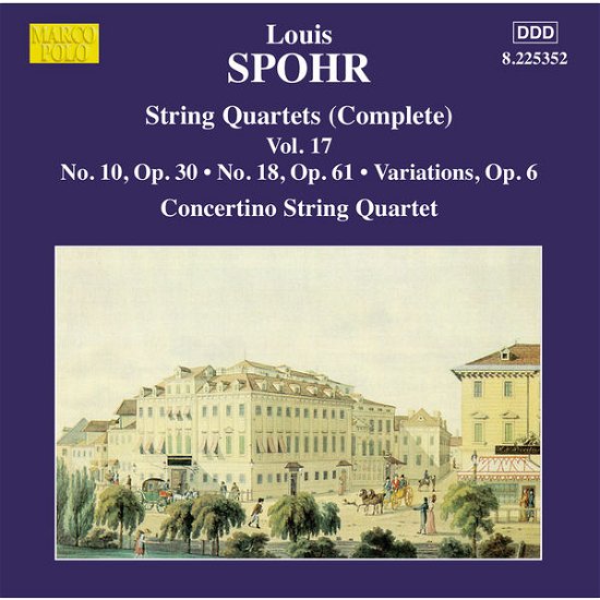 Cover for Spohr · Str Qrts 17 (CD) (2014)
