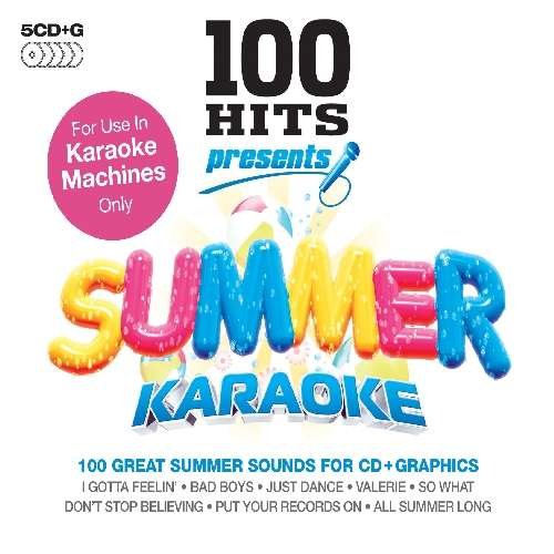 Cover for Karaoke.=karaoke= · 100 Hits Summer Karaoke (CD) [Karaoke edition] [Box set] (2010)