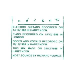 Cover for Richard Youngs · Advent (CD) [Reissue edition] (2004)