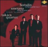 Cover for Takacs Quartet · Borodin: String Quartet No. 2 / Smetana: String Quartet No. (CD) (2005)