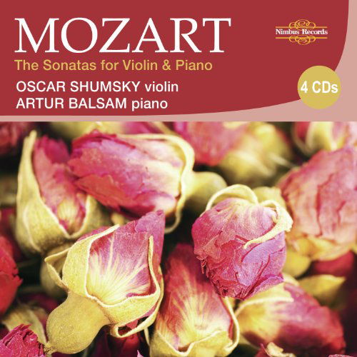 Sonatas for Violin & Piano - Mozart / Shumsky / Balsam - Musik - NIMBUS - 0710357256226 - 13. juli 2010