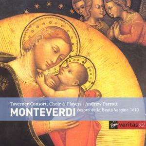 1610 Vespers - Monteverdi / Taverner Consort Choir / Parrott - Musiikki - VERITAS (VIRGIN) - 0724356166226 - tiistai 11. huhtikuuta 2000