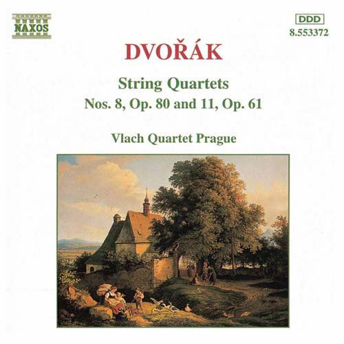 Dvorakstring Qrts 8 - Vlach Quartet Prague - Muziek - NAXOS - 0730099437226 - 3 juni 1996