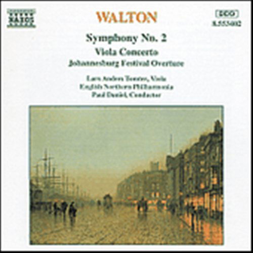 Symphony No.2/Viola Concerto - W. Walton - Music - NAXOS - 0730099440226 - December 11, 1997