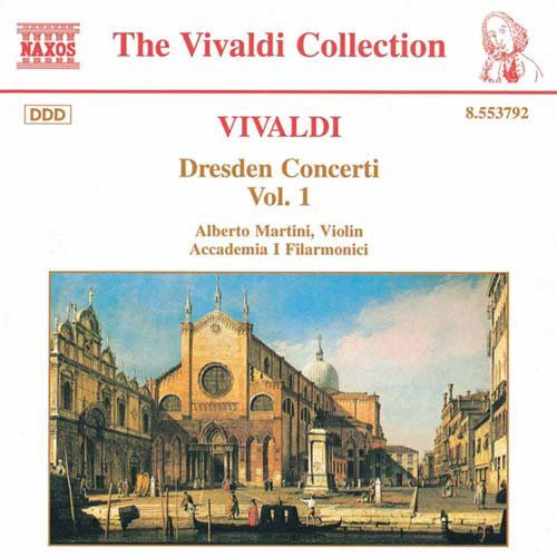 Cover for Vivaldi / Martini / Academia I Filarmonici · Dresden Concerti 1 (CD) (1997)