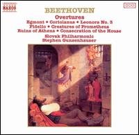 Cover for Beethoven / Gunzenhauser · Overtures (CD) (1992)