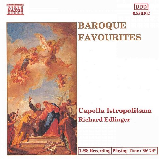 Cover for Edlinger / Czecho-slovak Symphony · Baroque Favourites (CD) (1993)