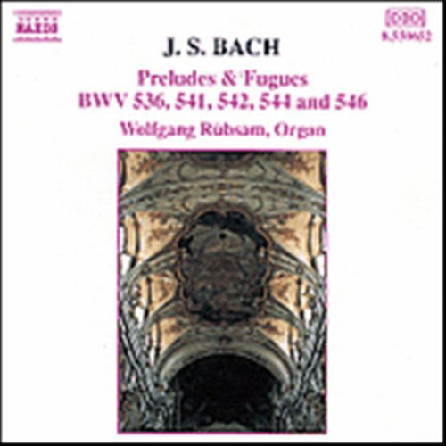 Cover for Bach / Rubsam · Preludes &amp; Fugues (CD) (1994)