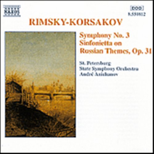 Symphony No.3 Sinfonietta - N. Rimsky-Korsakov - Musiikki - NAXOS - 0730099581226 - maanantai 19. syyskuuta 1994