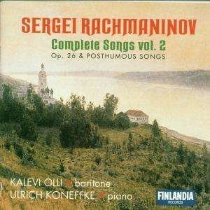 Rachmaninov-complete Songs Vol.2 - Rachmaninov - Musik - Finlandia - 0745099899226 - 